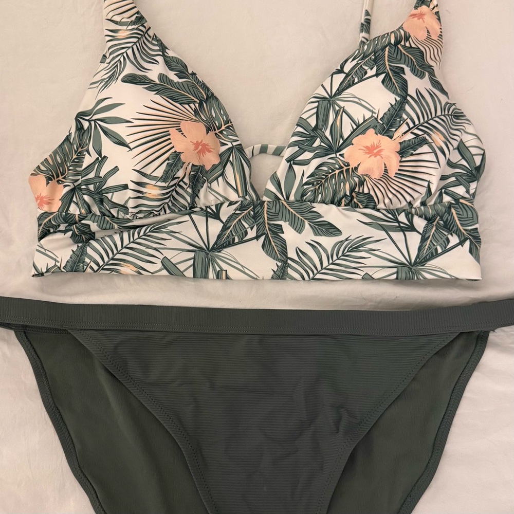 Tropical Print Bikini